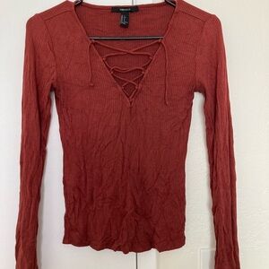 Forever 21 Woman's Long Sleeve- EUC